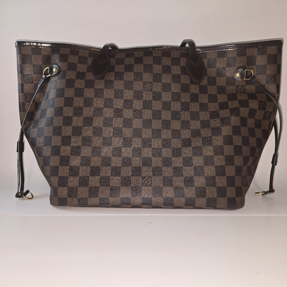 Louis Vuitton Damier Ebene Neverfull with Pouchette - Picture 7 of 11
